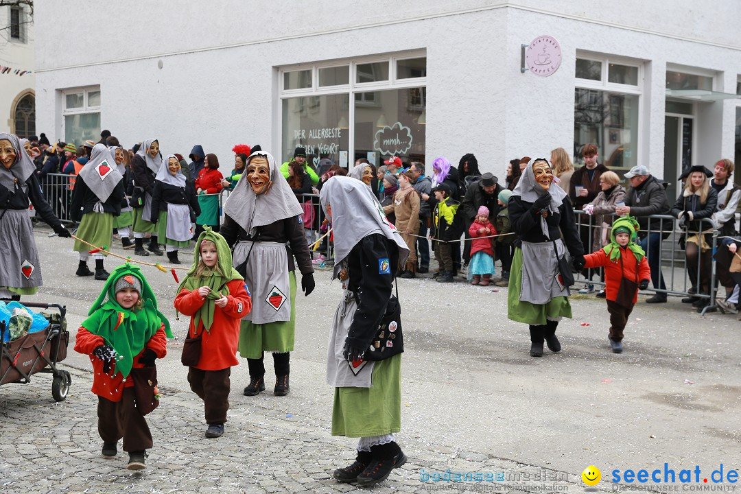 Rosenmontagsumzug - Narrensprung: Ravensburg, 12.02.2024