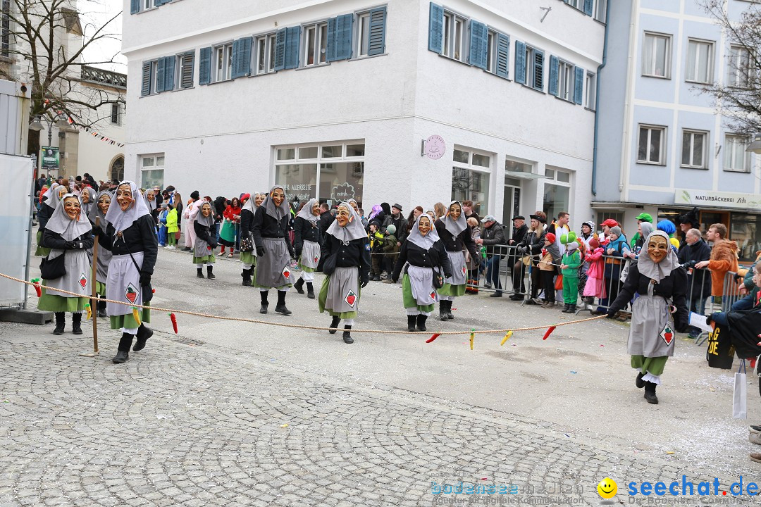 Rosenmontagsumzug - Narrensprung: Ravensburg, 12.02.2024