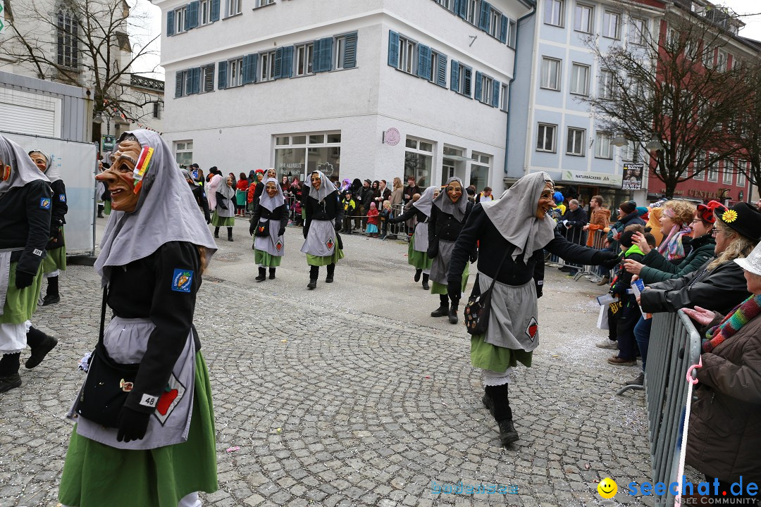 Rosenmontagsumzug - Narrensprung: Ravensburg, 12.02.2024