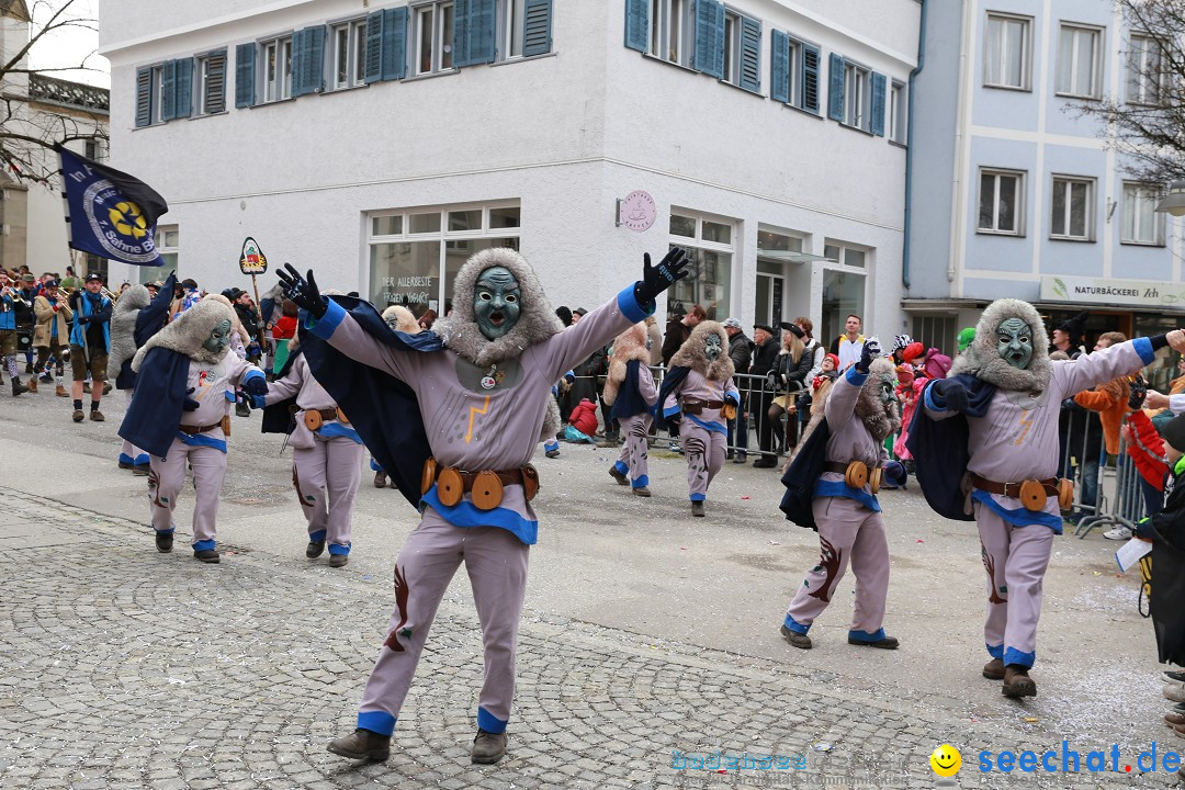 Rosenmontagsumzug - Narrensprung: Ravensburg, 12.02.2024