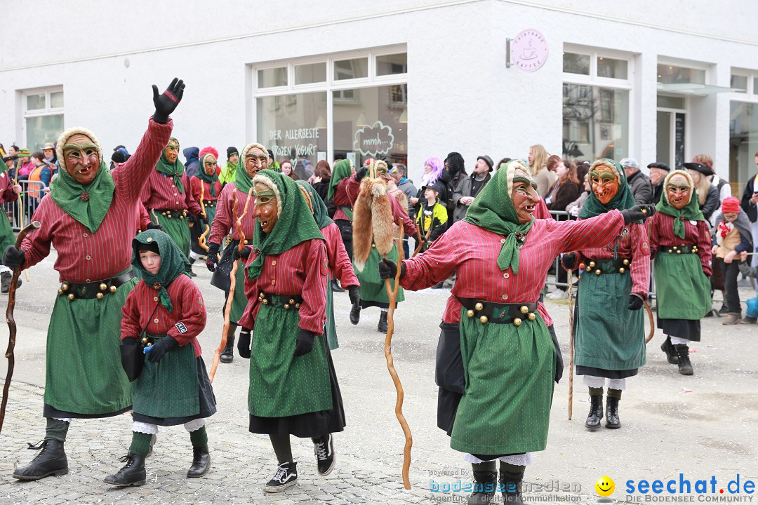 Rosenmontagsumzug - Narrensprung: Ravensburg, 12.02.2024