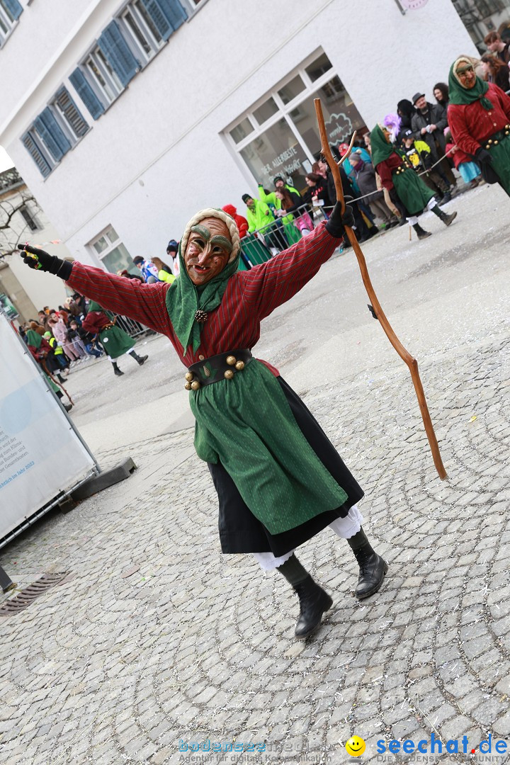 Rosenmontagsumzug - Narrensprung: Ravensburg, 12.02.2024