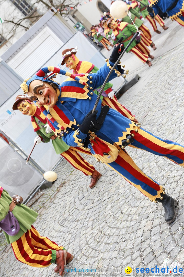 Rosenmontagsumzug - Narrensprung: Ravensburg, 12.02.2024