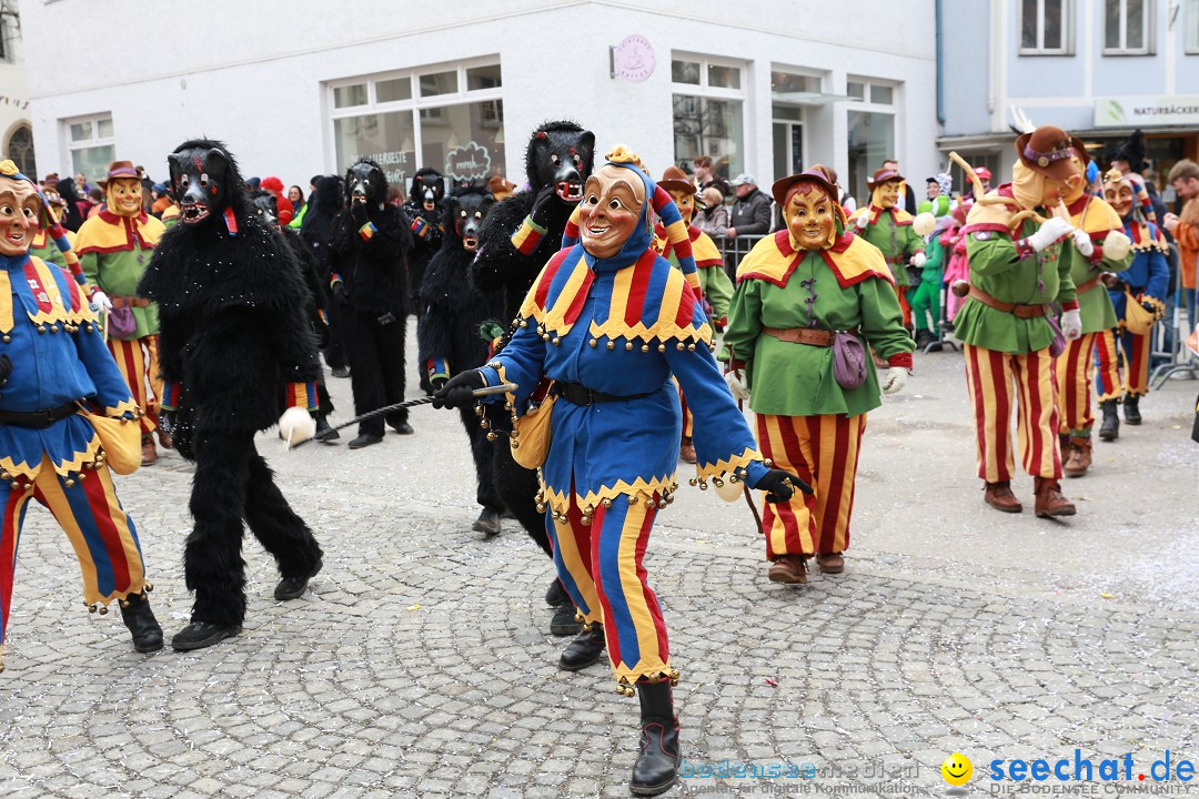 Rosenmontagsumzug - Narrensprung: Ravensburg, 12.02.2024