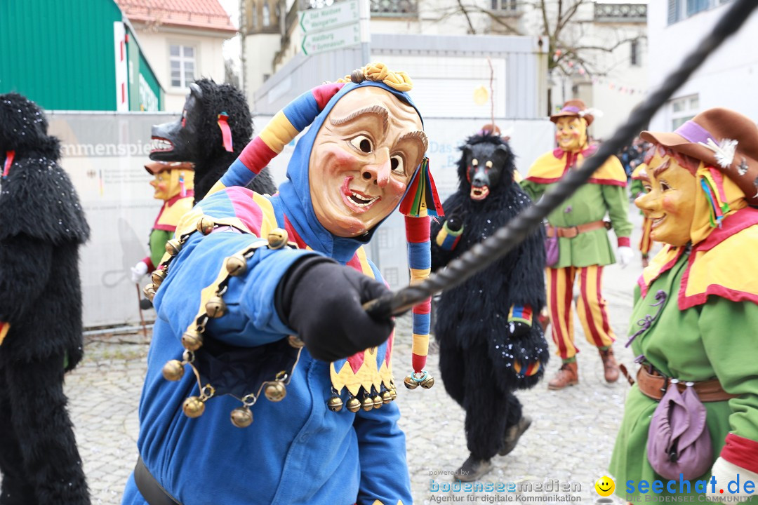 Rosenmontagsumzug - Narrensprung: Ravensburg, 12.02.2024