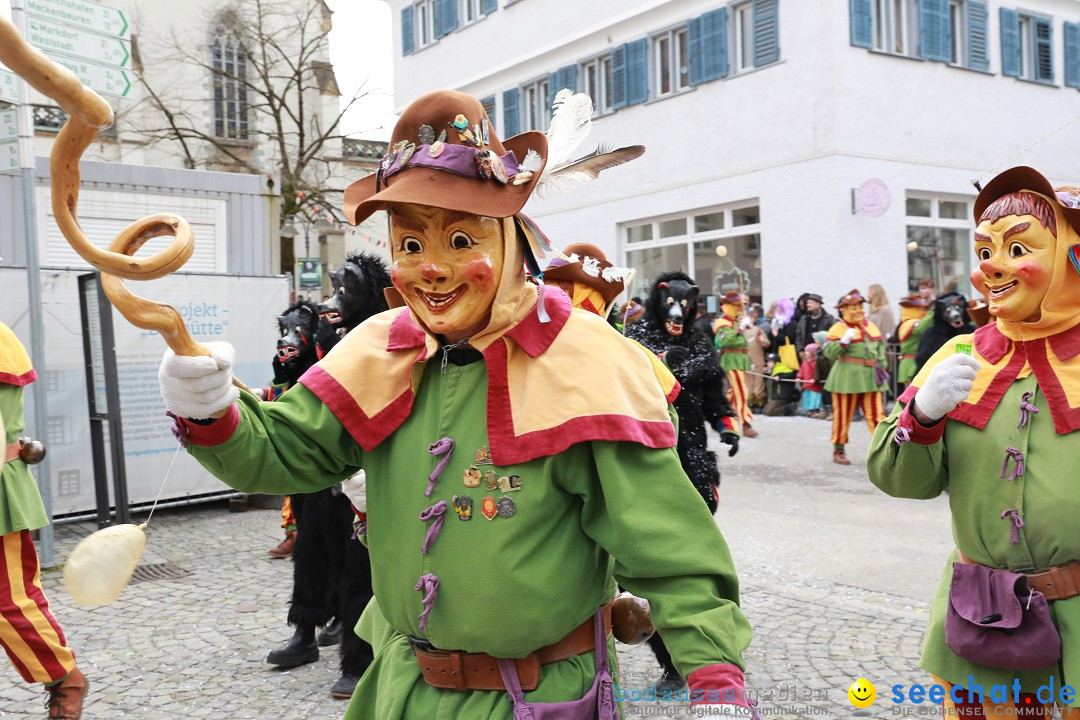 Rosenmontagsumzug - Narrensprung: Ravensburg, 12.02.2024