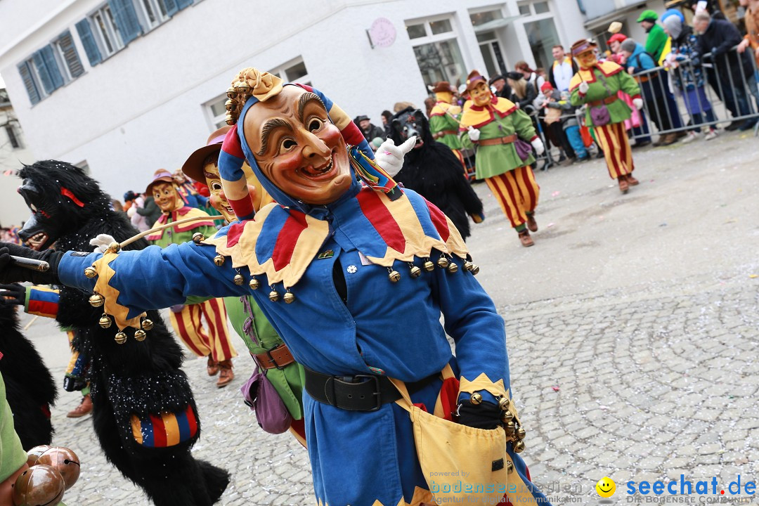 Rosenmontagsumzug - Narrensprung: Ravensburg, 12.02.2024