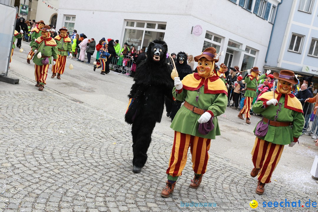 Rosenmontagsumzug - Narrensprung: Ravensburg, 12.02.2024