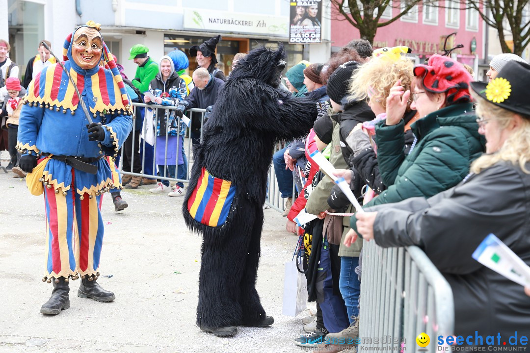 Rosenmontagsumzug - Narrensprung: Ravensburg, 12.02.2024