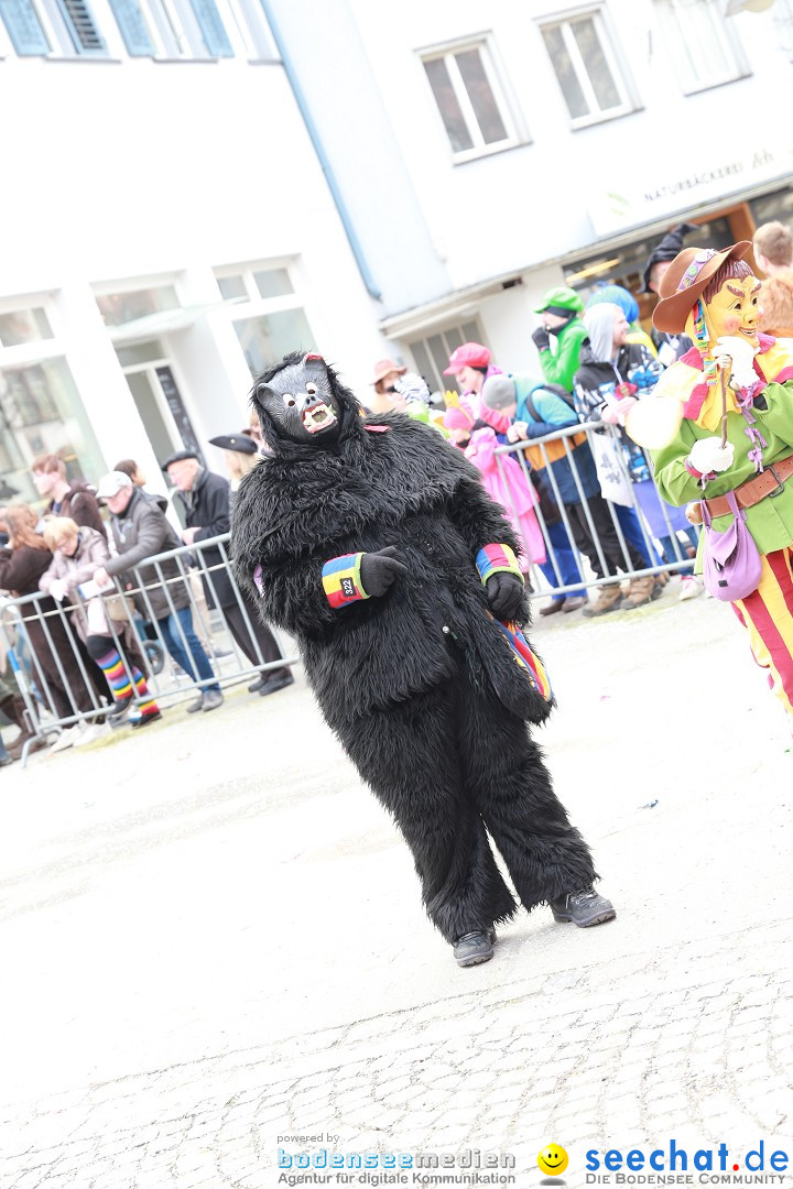 Rosenmontagsumzug - Narrensprung: Ravensburg, 12.02.2024