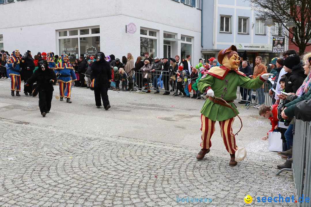 Rosenmontagsumzug - Narrensprung: Ravensburg, 12.02.2024