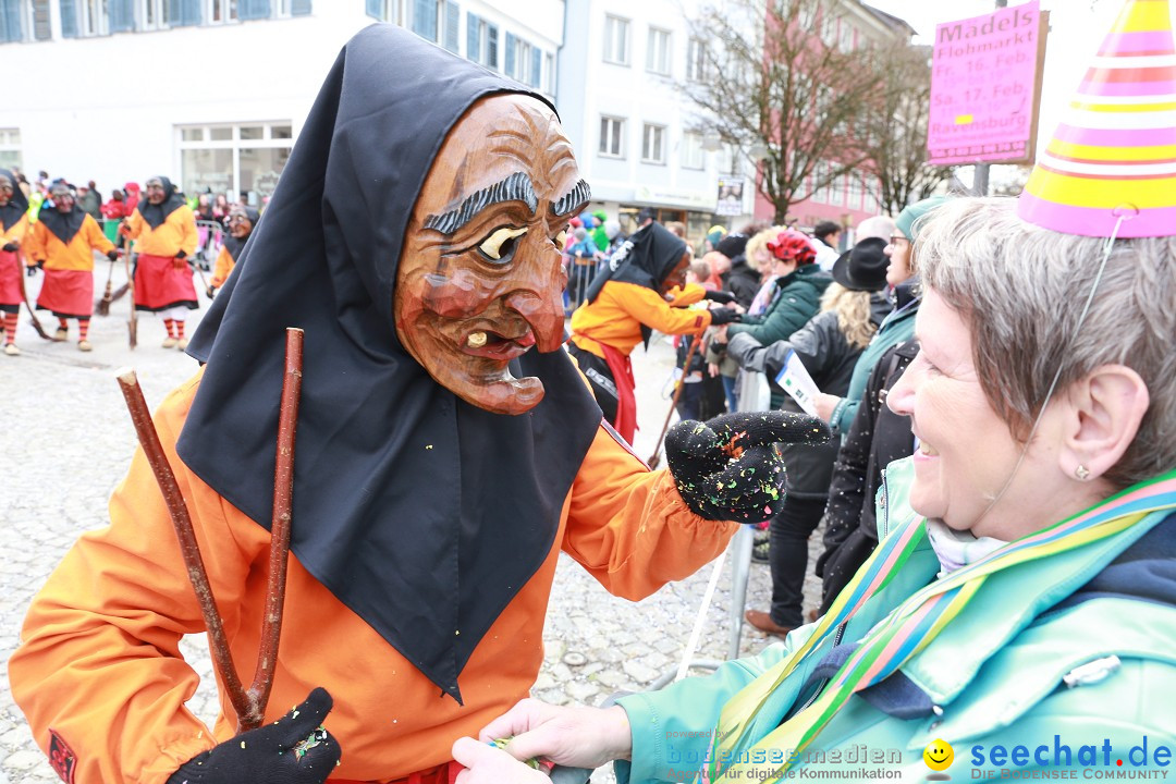 Rosenmontagsumzug - Narrensprung: Ravensburg, 12.02.2024