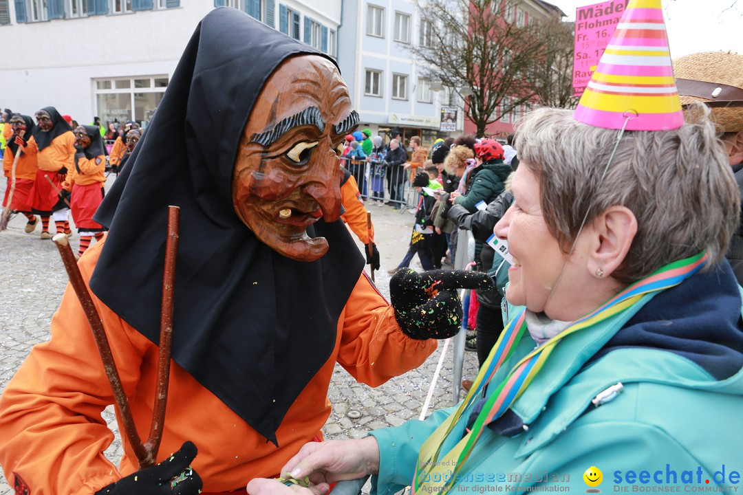 Rosenmontagsumzug - Narrensprung: Ravensburg, 12.02.2024