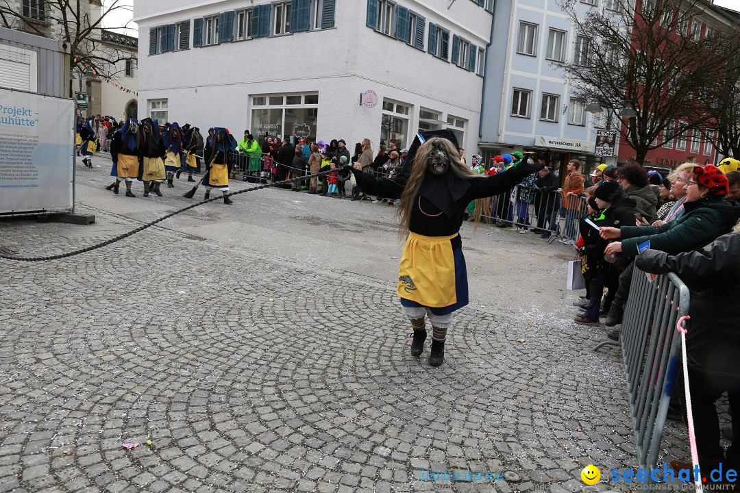 Rosenmontagsumzug - Narrensprung: Ravensburg, 12.02.2024