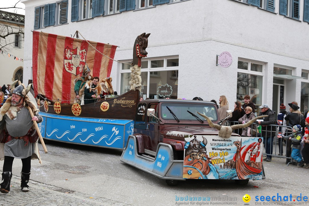 Rosenmontagsumzug - Narrensprung: Ravensburg, 12.02.2024