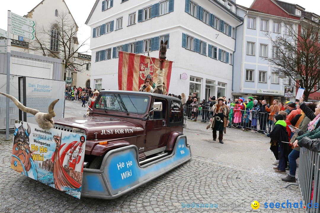 Rosenmontagsumzug - Narrensprung: Ravensburg, 12.02.2024