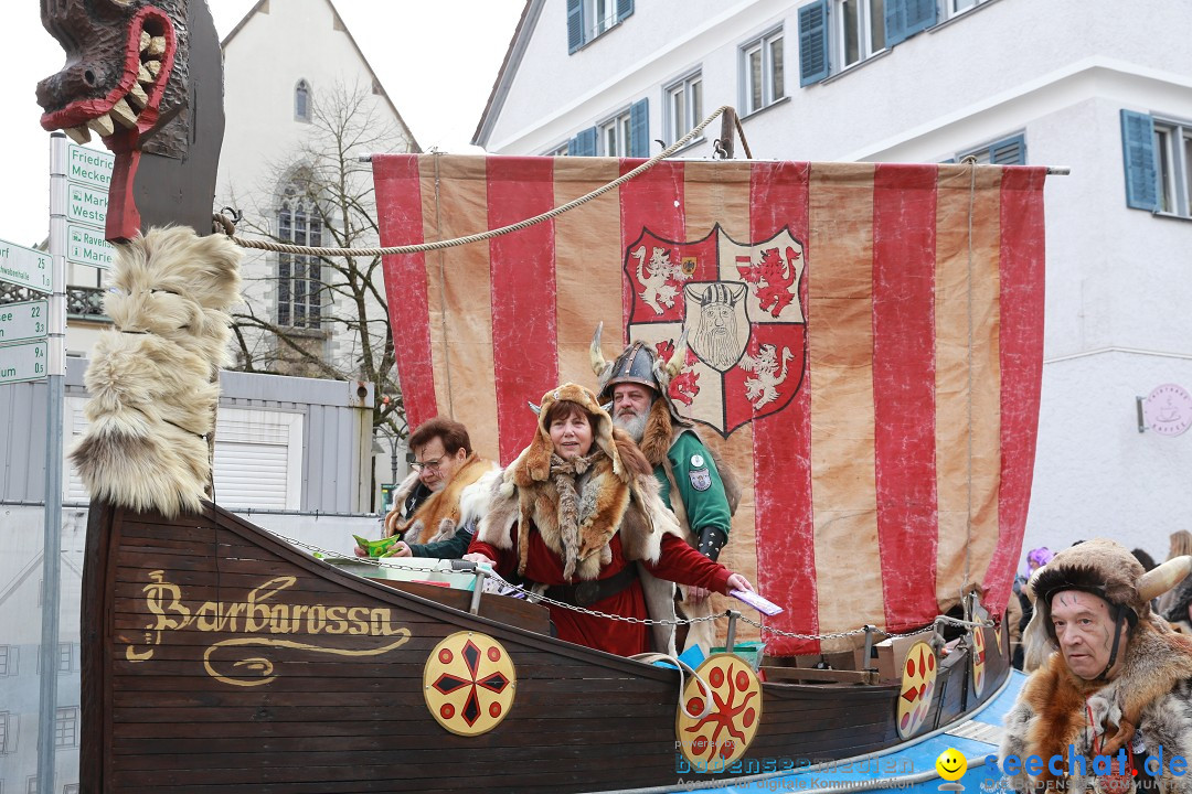 Rosenmontagsumzug - Narrensprung: Ravensburg, 12.02.2024