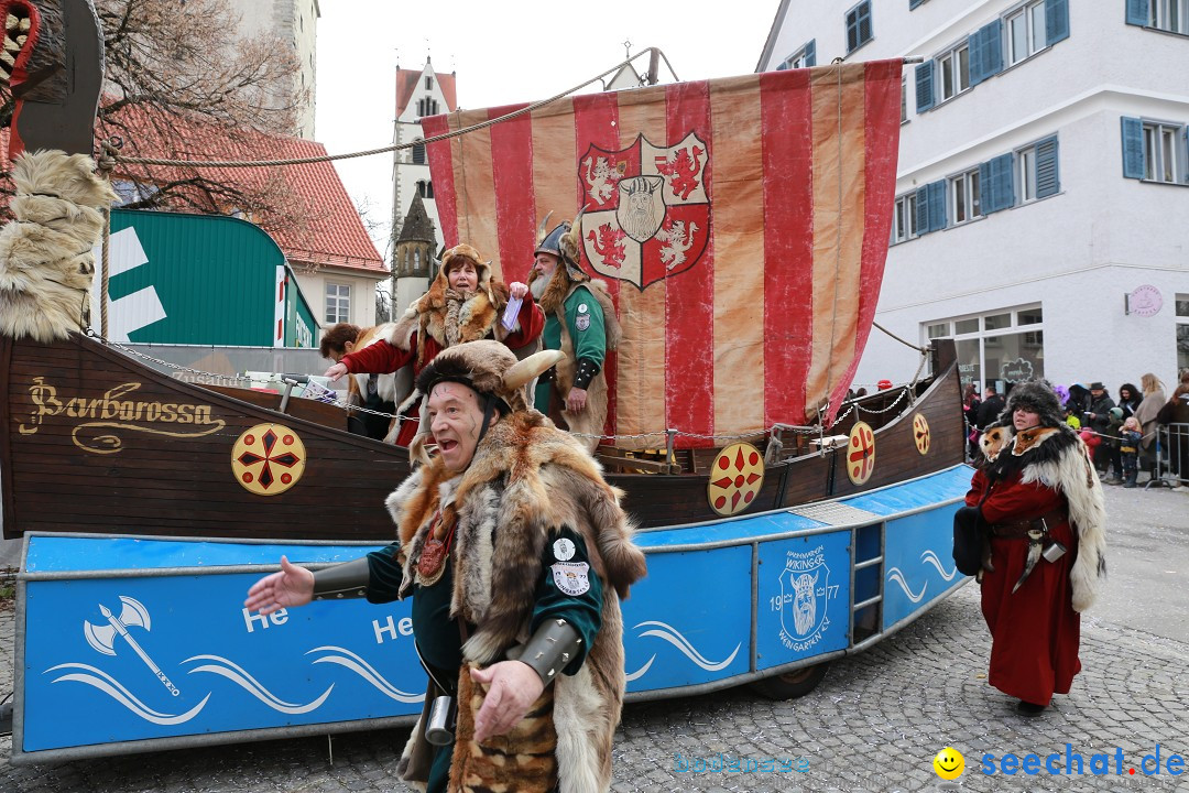 Rosenmontagsumzug - Narrensprung: Ravensburg, 12.02.2024