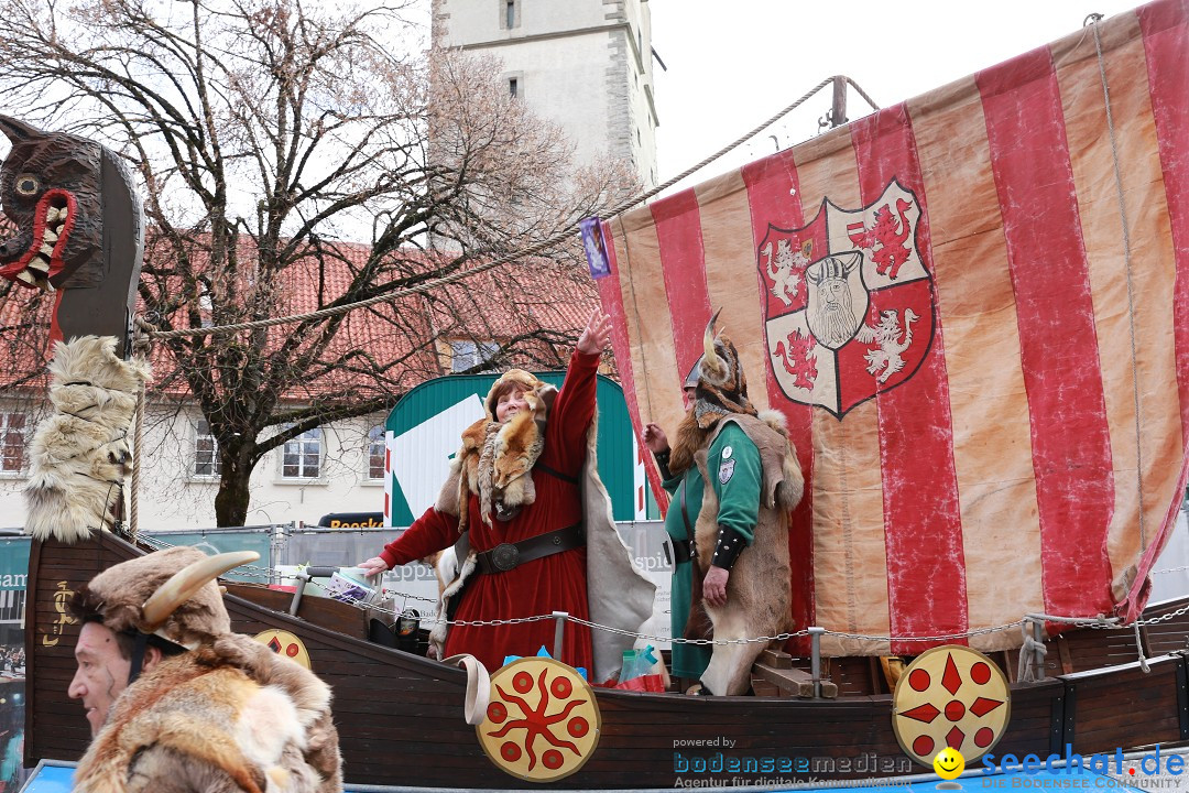 Rosenmontagsumzug - Narrensprung: Ravensburg, 12.02.2024