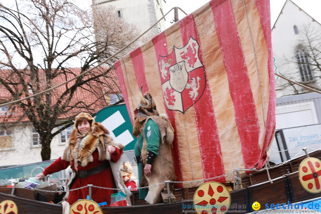 Rosenmontagsumzug - Narrensprung: Ravensburg, 12.02.2024