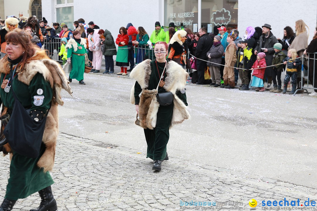 Rosenmontagsumzug - Narrensprung: Ravensburg, 12.02.2024