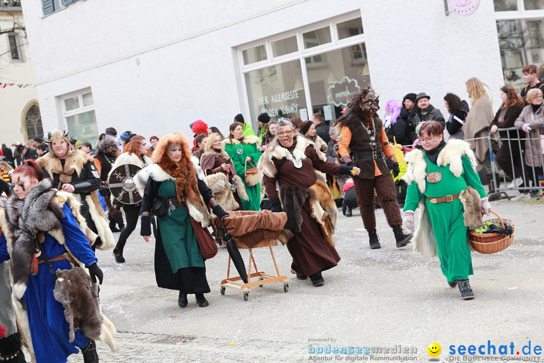 Rosenmontagsumzug - Narrensprung: Ravensburg, 12.02.2024