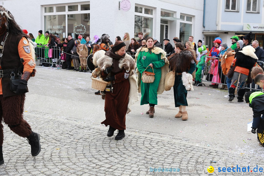 Rosenmontagsumzug - Narrensprung: Ravensburg, 12.02.2024