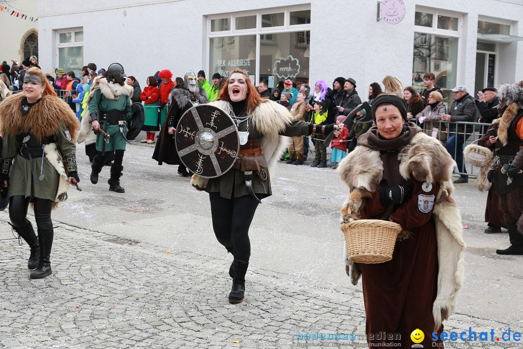 Rosenmontagsumzug - Narrensprung: Ravensburg, 12.02.2024