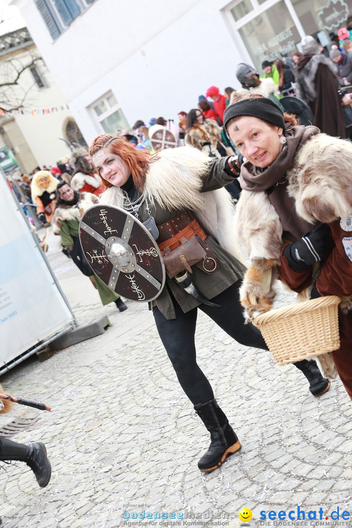 Rosenmontagsumzug - Narrensprung: Ravensburg, 12.02.2024