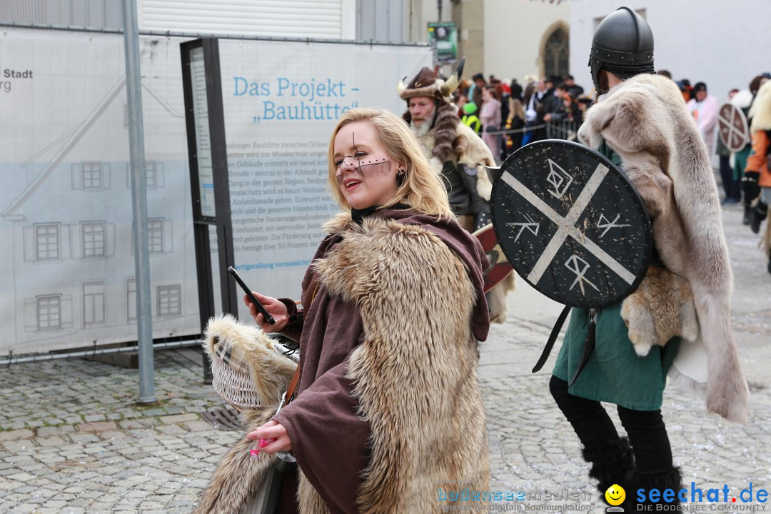 Rosenmontagsumzug - Narrensprung: Ravensburg, 12.02.2024