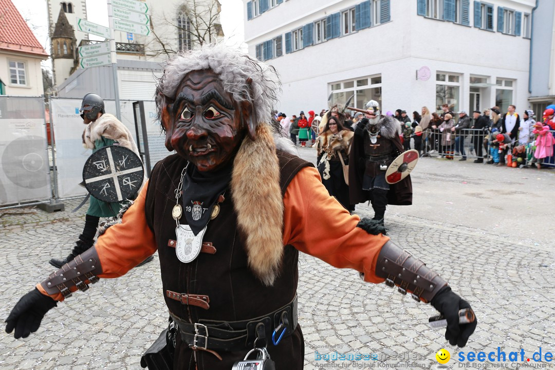 Rosenmontagsumzug - Narrensprung: Ravensburg, 12.02.2024