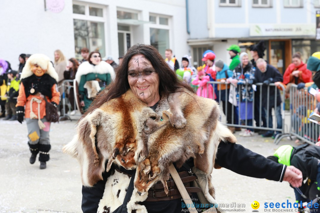 Rosenmontagsumzug - Narrensprung: Ravensburg, 12.02.2024