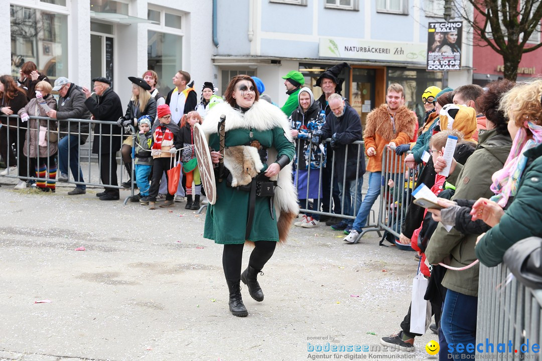 Rosenmontagsumzug - Narrensprung: Ravensburg, 12.02.2024