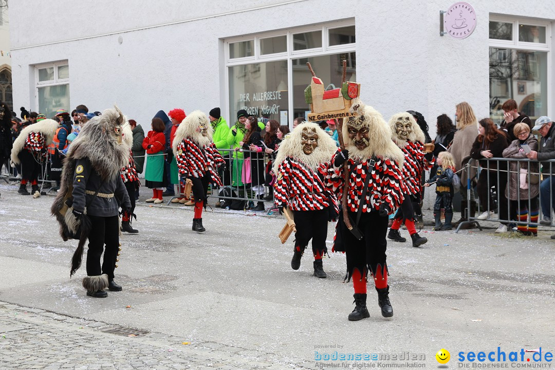 Rosenmontagsumzug - Narrensprung: Ravensburg, 12.02.2024