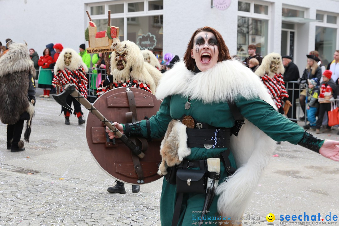 Rosenmontagsumzug - Narrensprung: Ravensburg, 12.02.2024