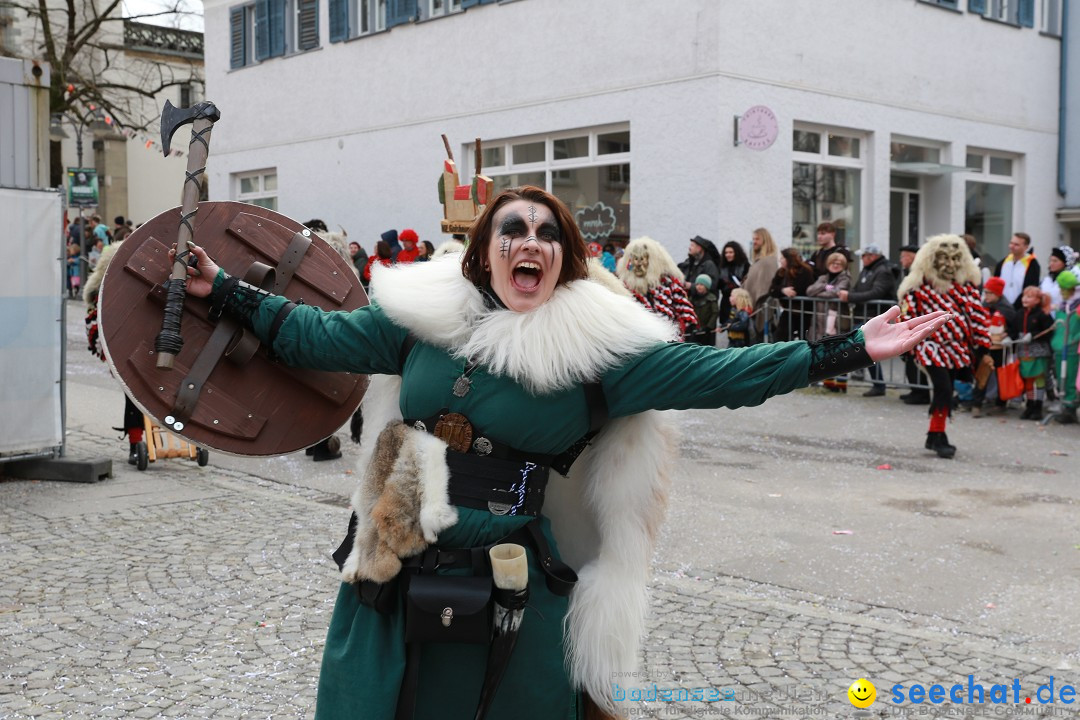 Rosenmontagsumzug - Narrensprung: Ravensburg, 12.02.2024