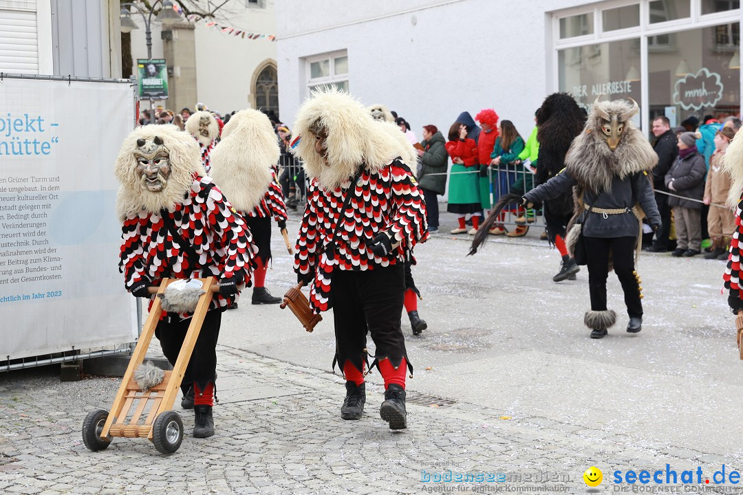 Rosenmontagsumzug - Narrensprung: Ravensburg, 12.02.2024