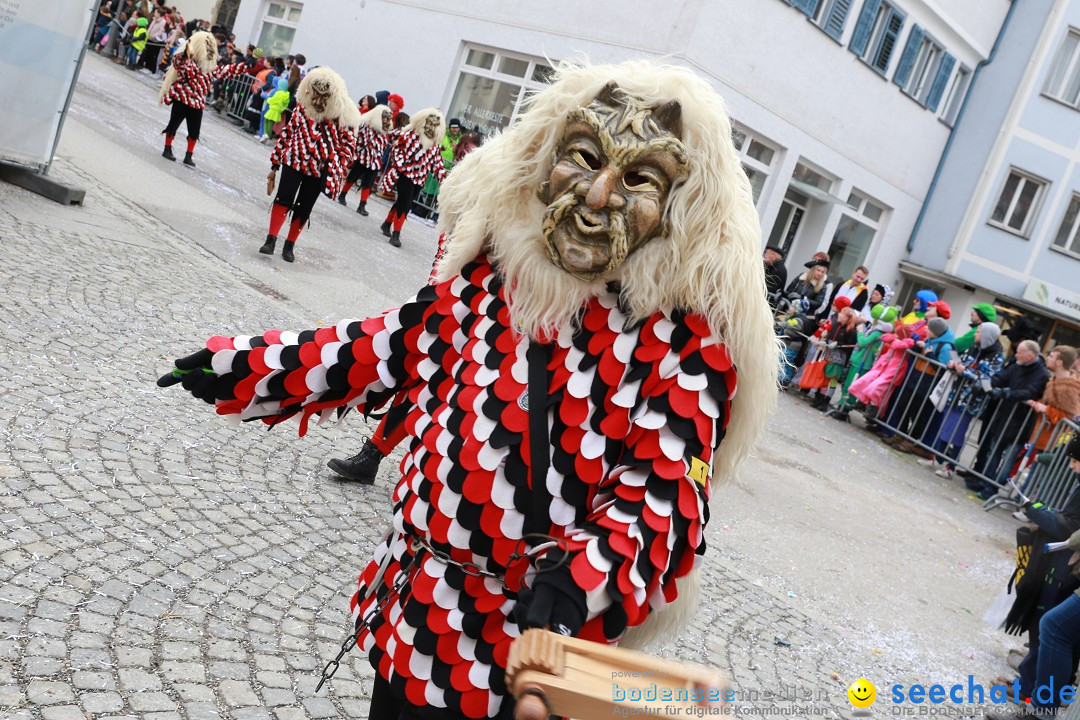 Rosenmontagsumzug - Narrensprung: Ravensburg, 12.02.2024