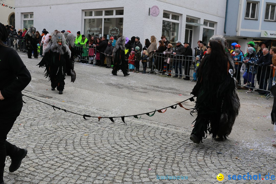 Rosenmontagsumzug - Narrensprung: Ravensburg, 12.02.2024