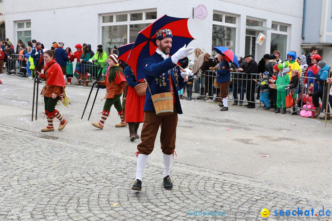 Rosenmontagsumzug - Narrensprung: Ravensburg, 12.02.2024