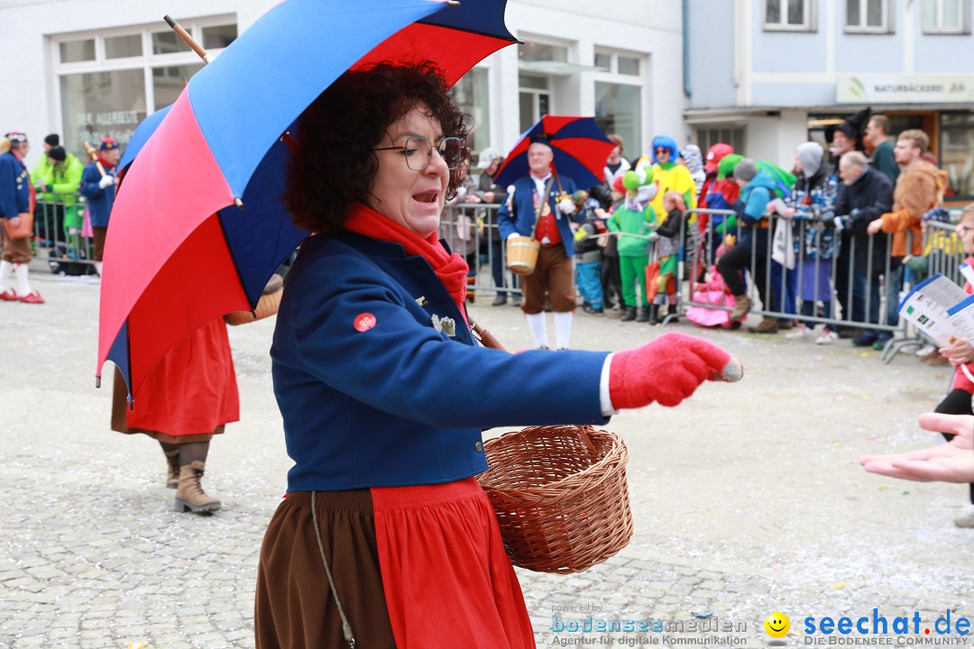 Rosenmontagsumzug - Narrensprung: Ravensburg, 12.02.2024