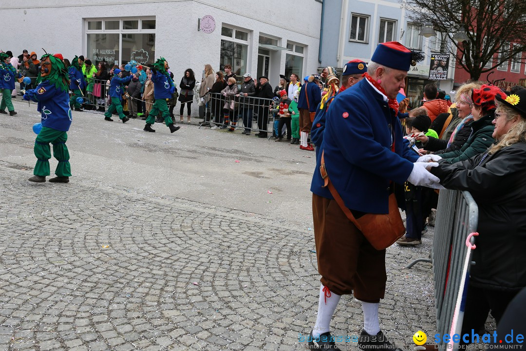 Rosenmontagsumzug - Narrensprung: Ravensburg, 12.02.2024