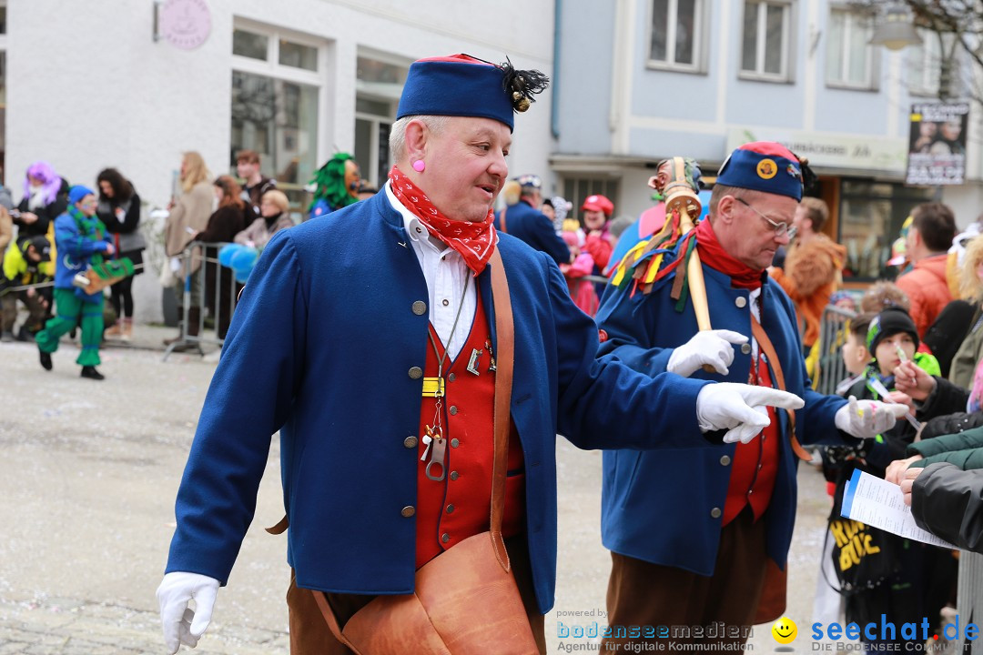 Rosenmontagsumzug - Narrensprung: Ravensburg, 12.02.2024