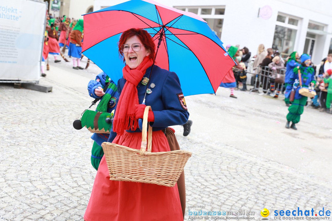 Rosenmontagsumzug - Narrensprung: Ravensburg, 12.02.2024