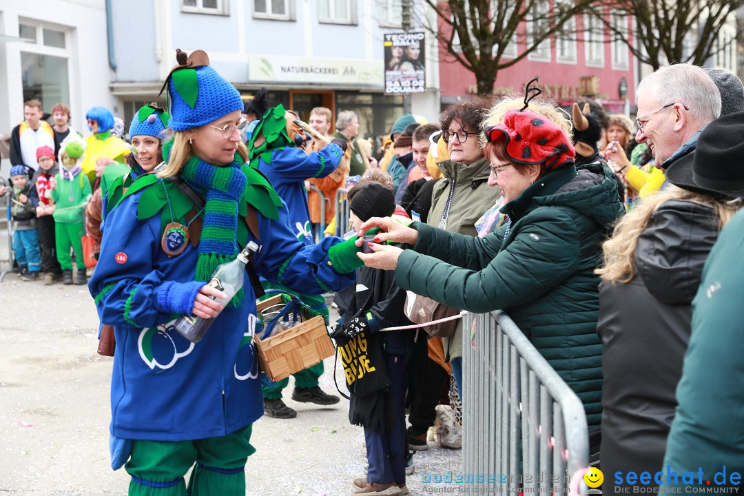 Rosenmontagsumzug - Narrensprung: Ravensburg, 12.02.2024