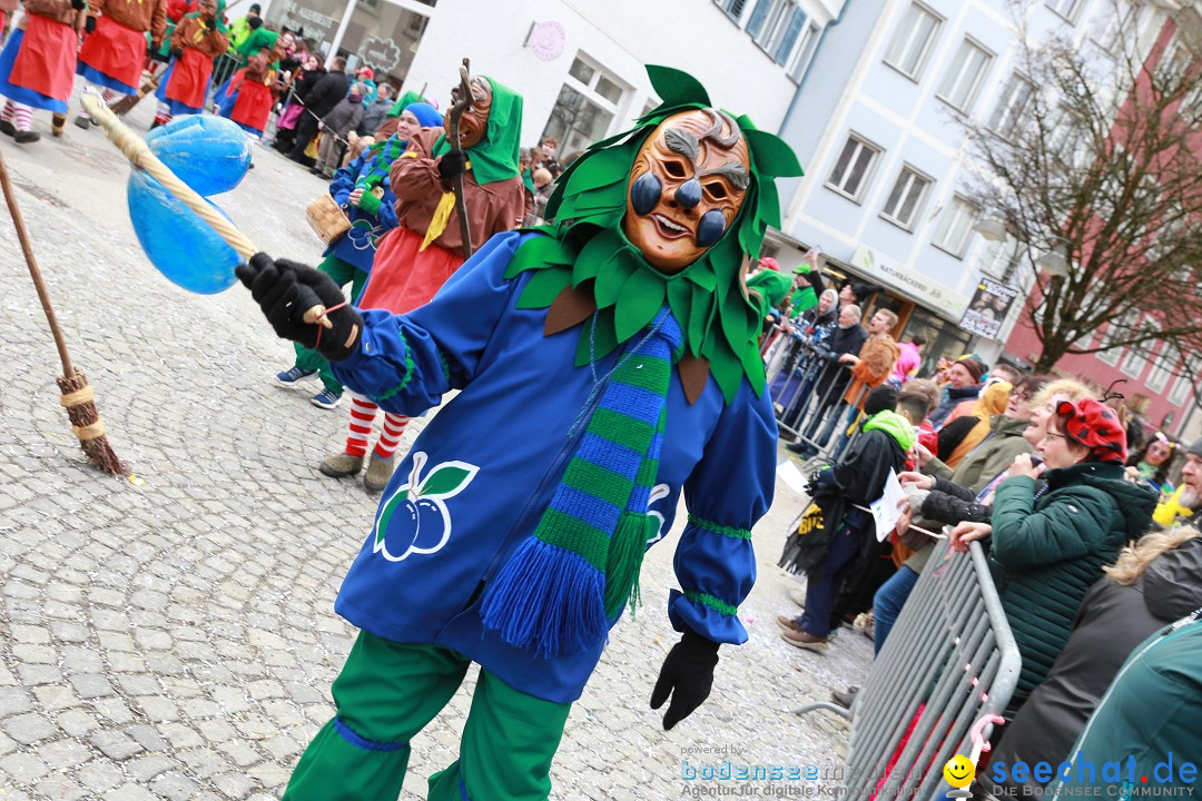 Rosenmontagsumzug - Narrensprung: Ravensburg, 12.02.2024