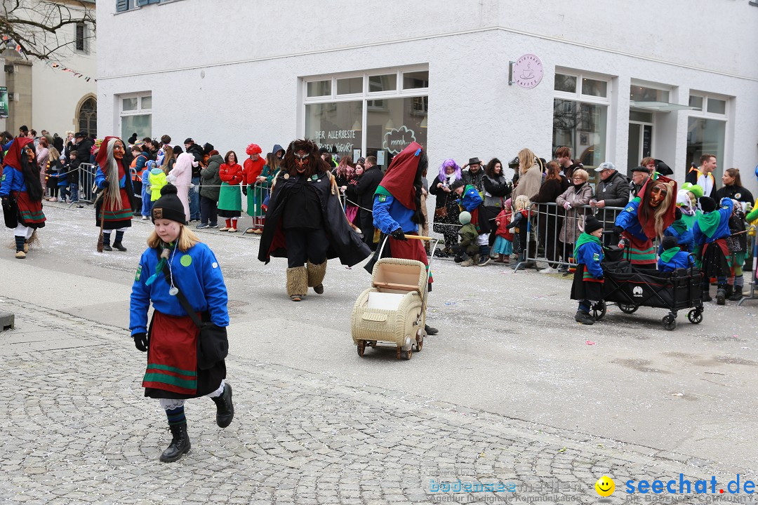 Rosenmontagsumzug - Narrensprung: Ravensburg, 12.02.2024