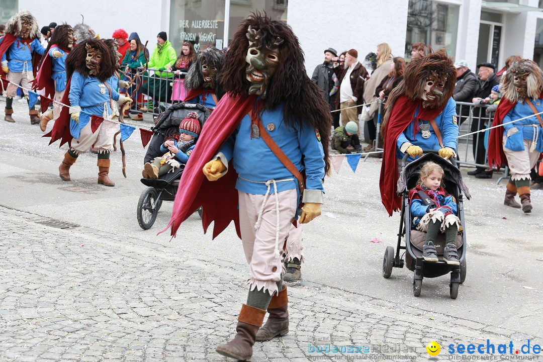 Rosenmontagsumzug - Narrensprung: Ravensburg, 12.02.2024