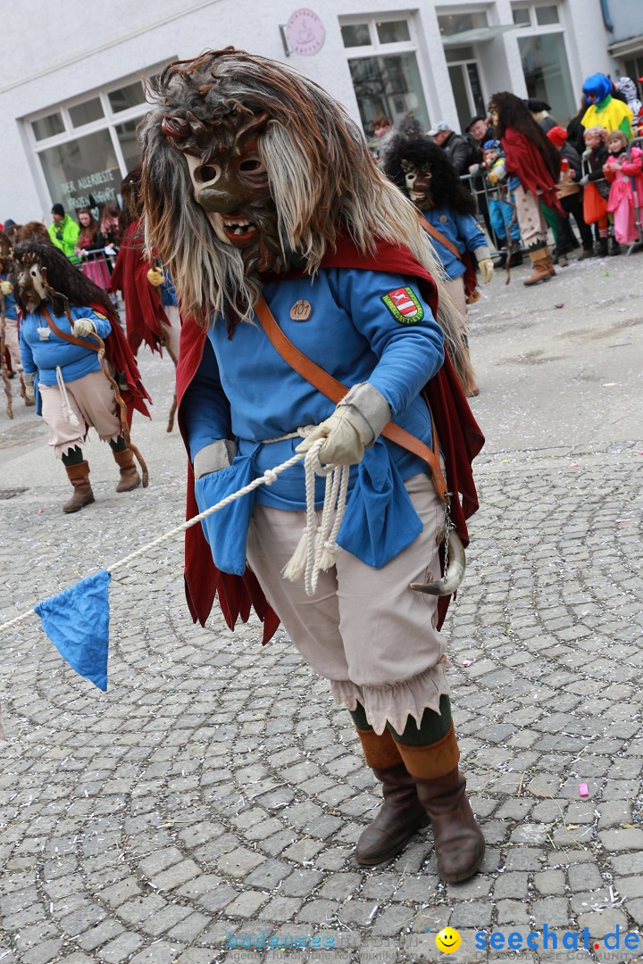 Rosenmontagsumzug - Narrensprung: Ravensburg, 12.02.2024