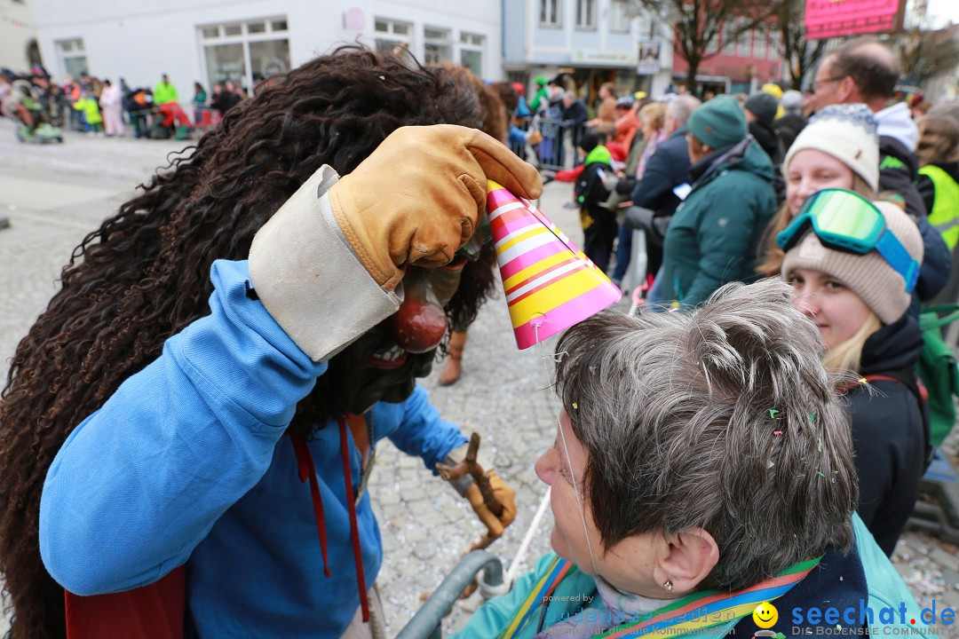 Rosenmontagsumzug - Narrensprung: Ravensburg, 12.02.2024